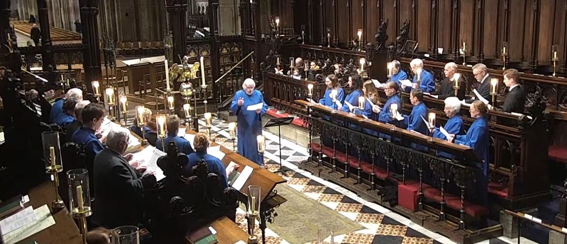 Choir visit to sing evensong - 3 January 2026